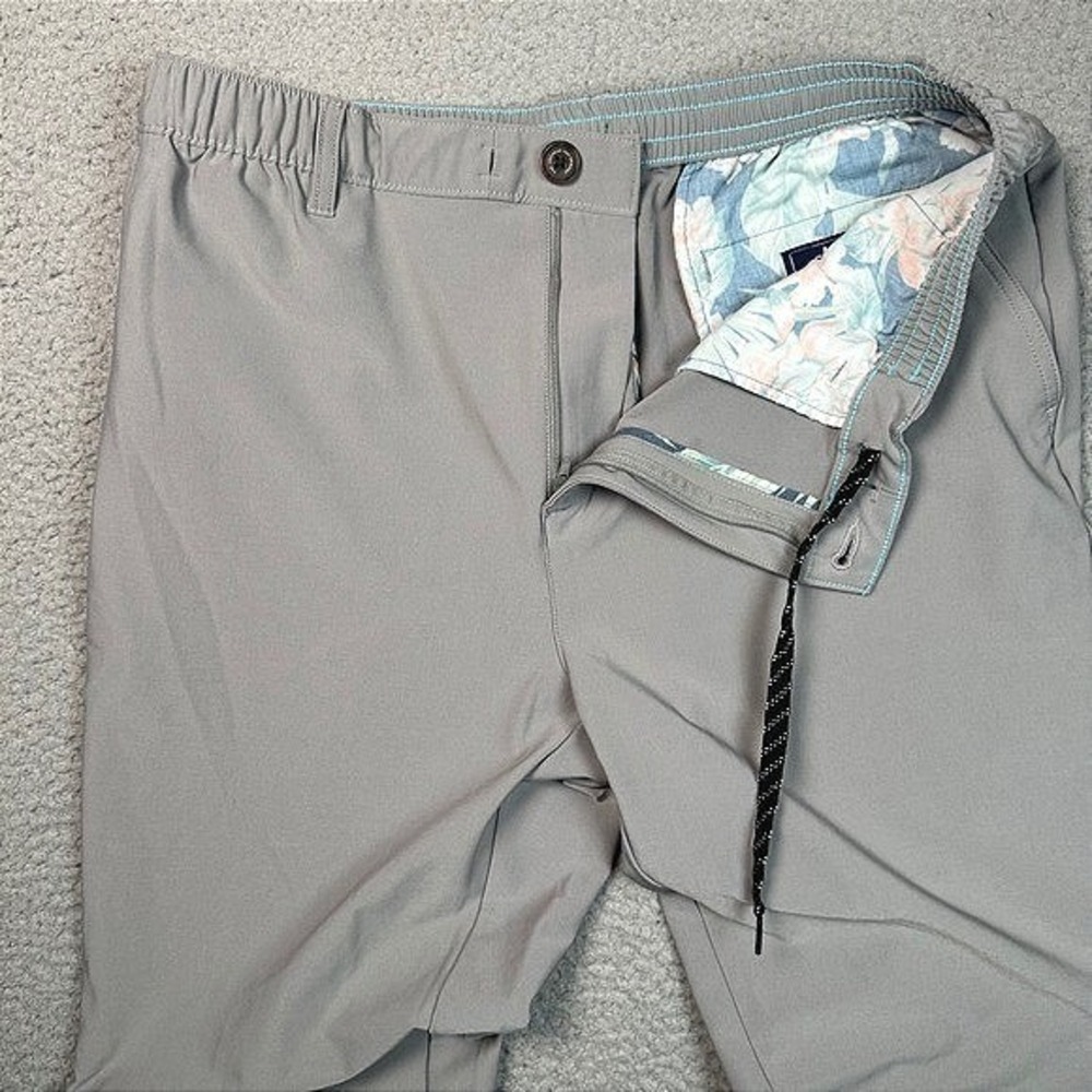 Chubbies Everywear Performance Pants Mens XL 34x29 Gray Stretch Golf Travel - Picture 5 of 16
